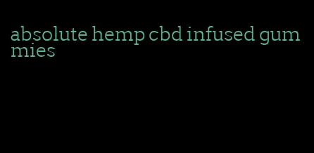 absolute hemp cbd infused gummies