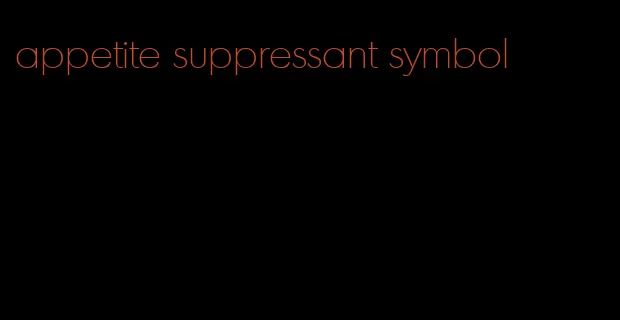 appetite suppressant symbol