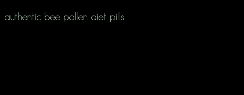 authentic bee pollen diet pills