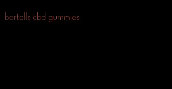 bartells cbd gummies