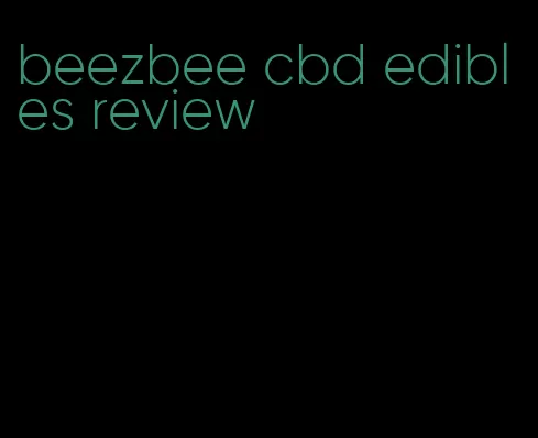 beezbee cbd edibles review