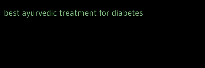 best ayurvedic treatment for diabetes