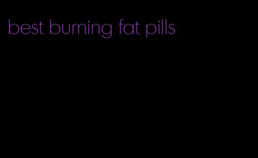 best burning fat pills