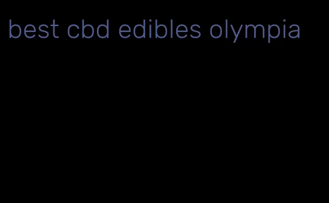 best cbd edibles olympia