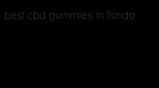 best cbd gummies in florida