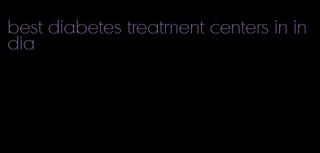 best diabetes treatment centers in india