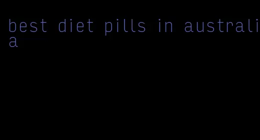 best diet pills in australia