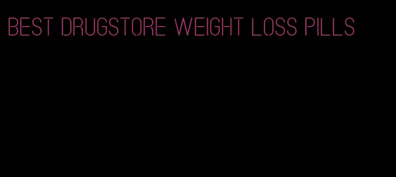 best drugstore weight loss pills