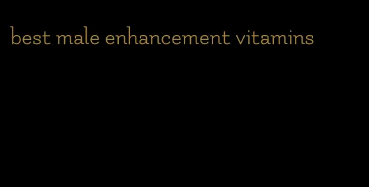 best male enhancement vitamins