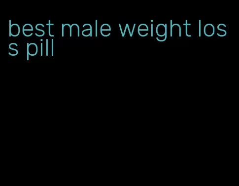 best male weight loss pill