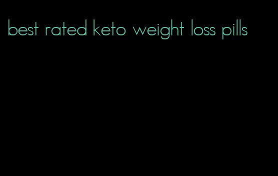 best rated keto weight loss pills