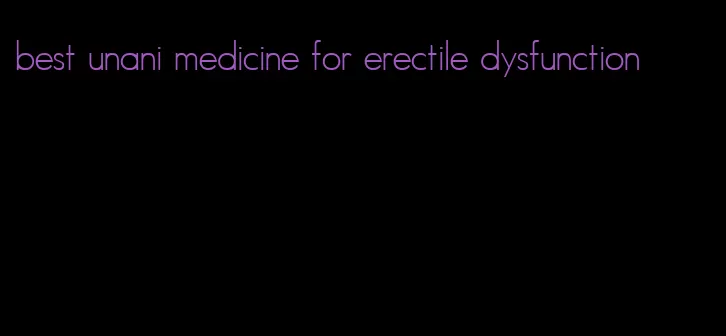 best unani medicine for erectile dysfunction