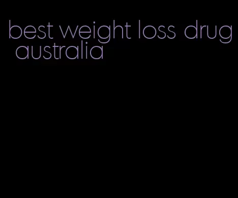 best weight loss drug australia