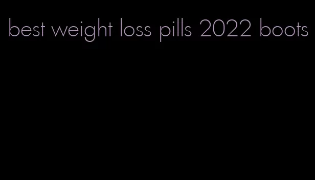 best weight loss pills 2022 boots