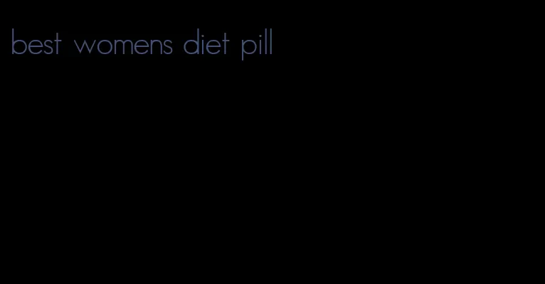 best womens diet pill