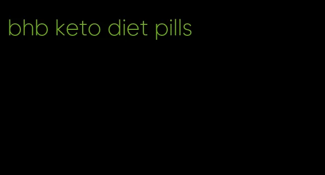 bhb keto diet pills