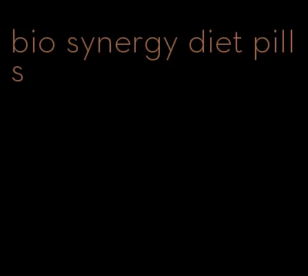 bio synergy diet pills