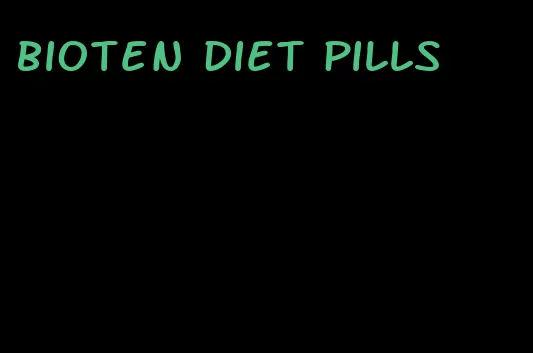 bioten diet pills