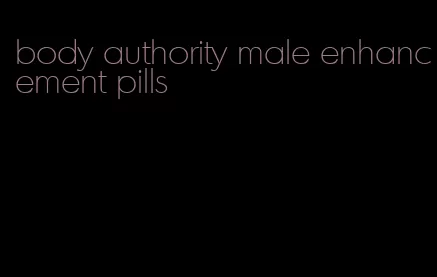 body authority male enhancement pills