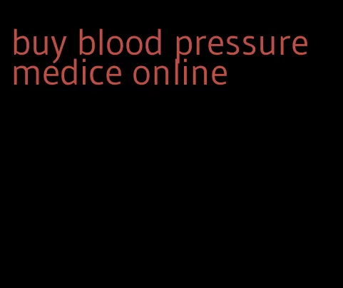 buy blood pressure medice online