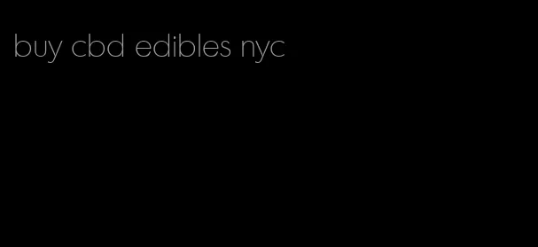 buy cbd edibles nyc