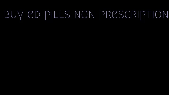 buy ed pills non prescription