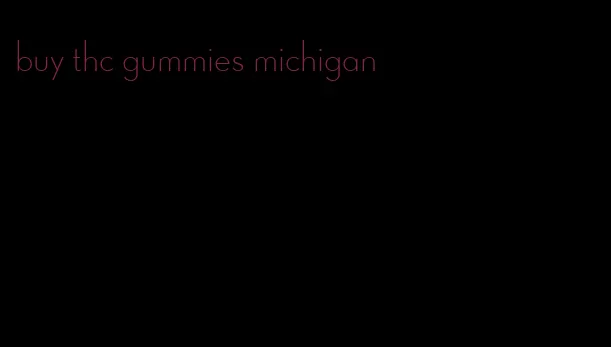 buy thc gummies michigan