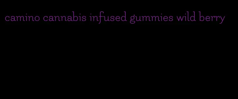 camino cannabis infused gummies wild berry