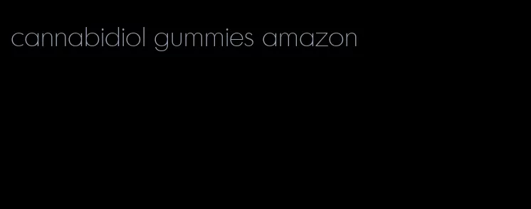 cannabidiol gummies amazon