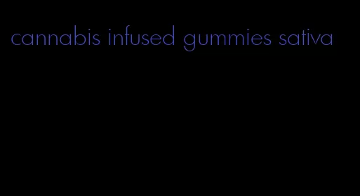 cannabis infused gummies sativa