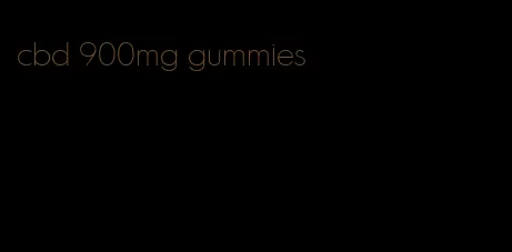 cbd 900mg gummies