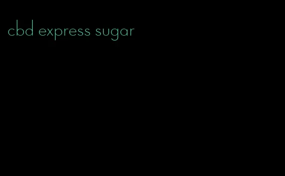 cbd express sugar