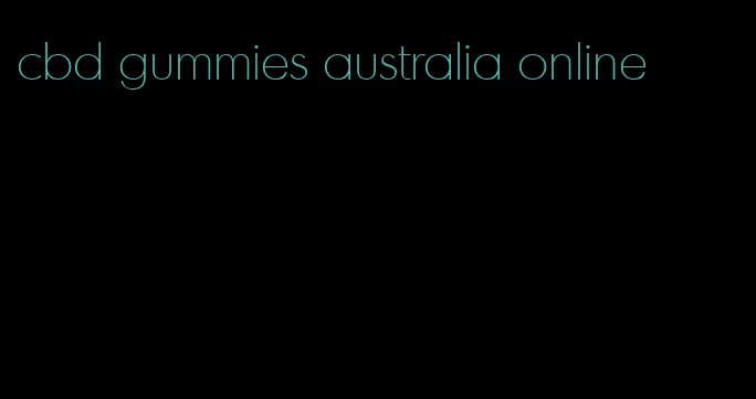 cbd gummies australia online