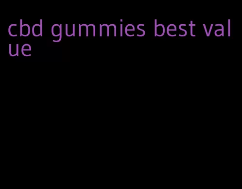 cbd gummies best value