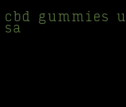 cbd gummies usa