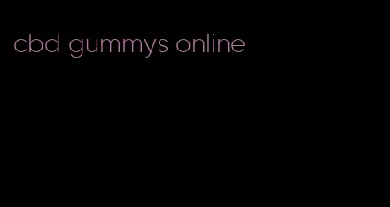 cbd gummys online