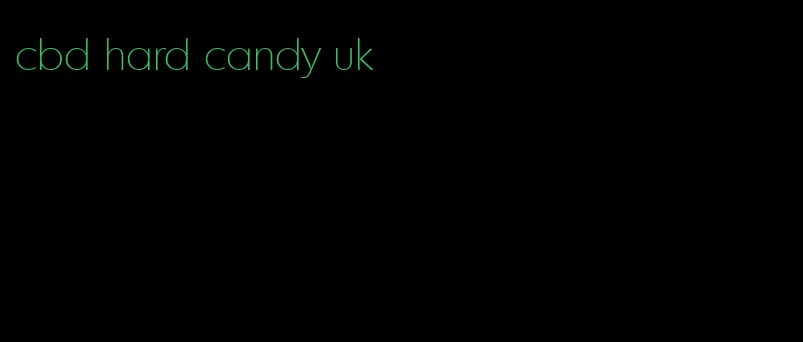 cbd hard candy uk