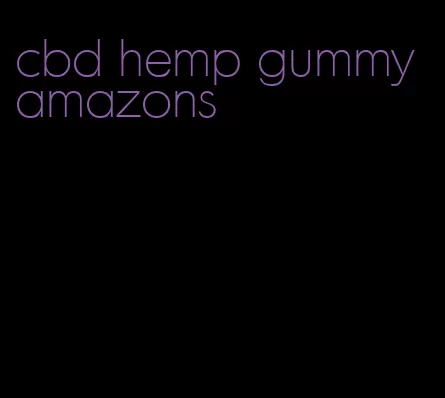 cbd hemp gummy amazons