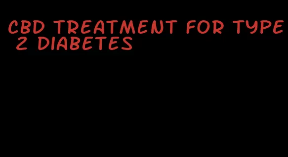 cbd treatment for type 2 diabetes