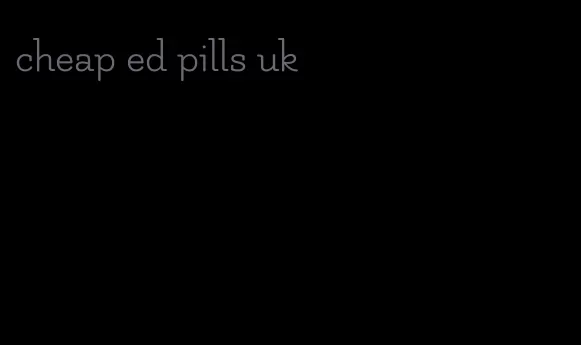 cheap ed pills uk