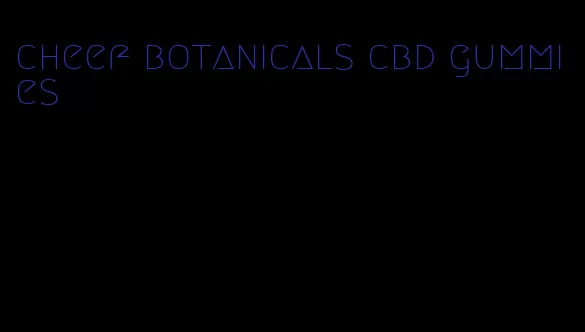 cheef botanicals cbd gummies