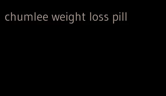 chumlee weight loss pill