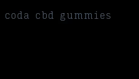 coda cbd gummies