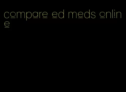 compare ed meds online