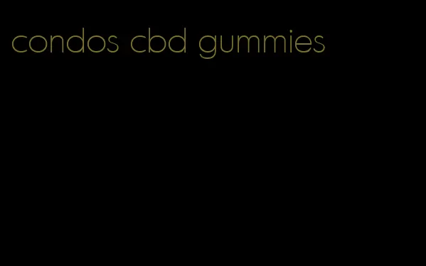 condos cbd gummies