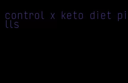 control x keto diet pills