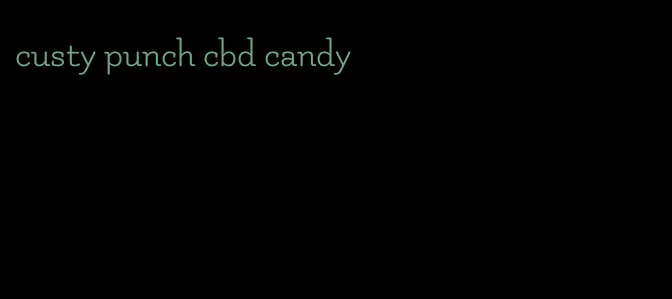 custy punch cbd candy