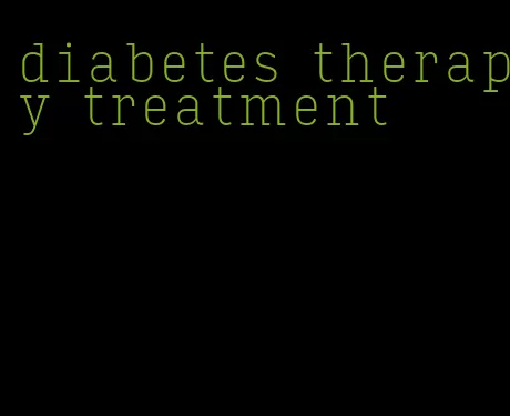 diabetes therapy treatment