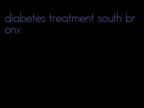 diabetes treatment south bronx