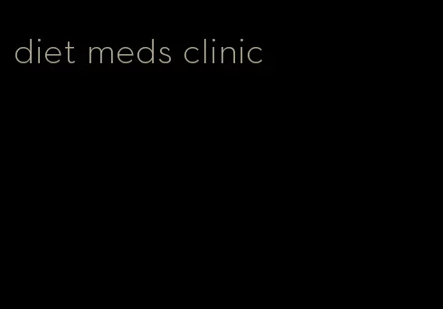 diet meds clinic